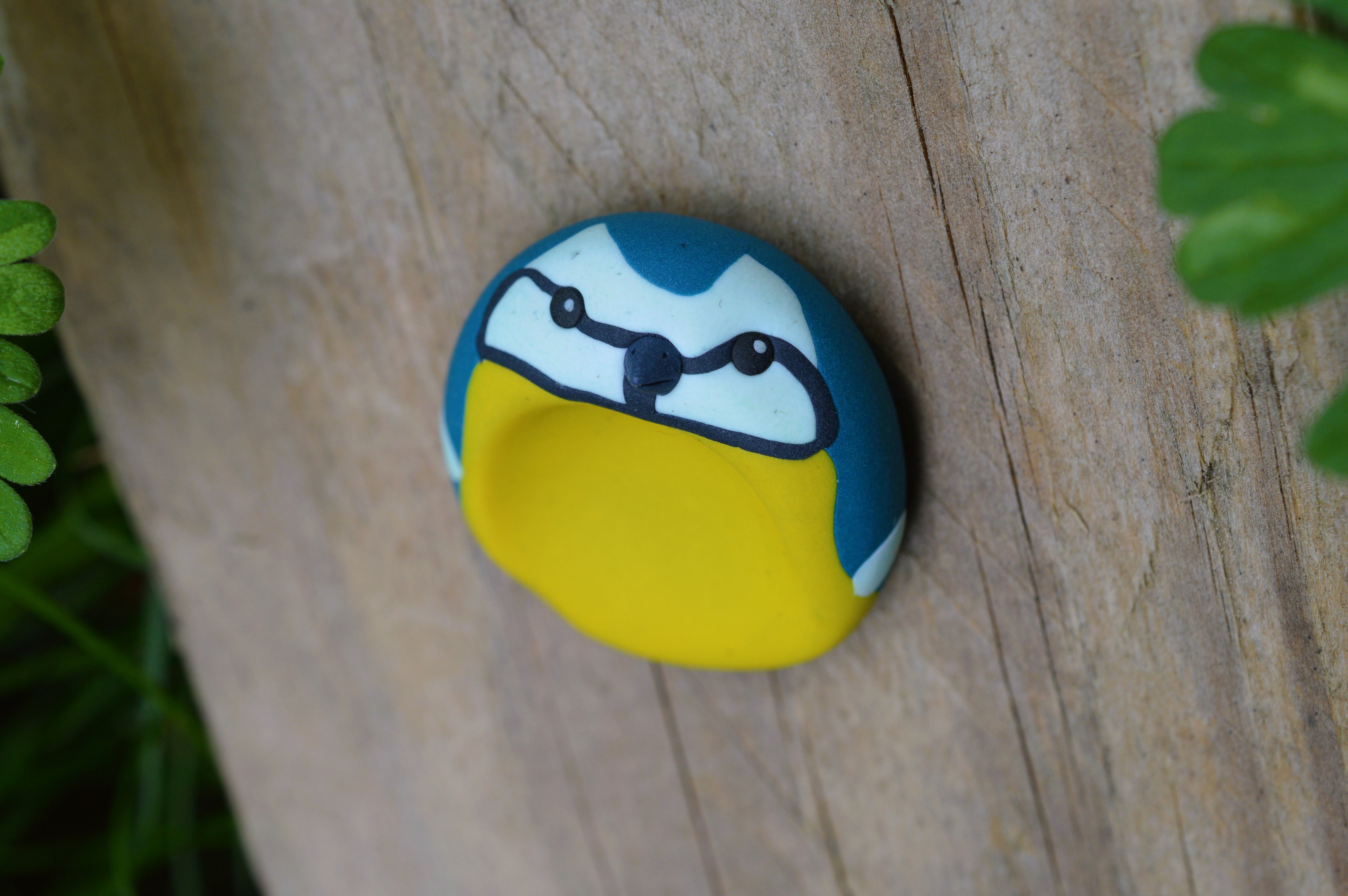 Worry Stone Blaumeise