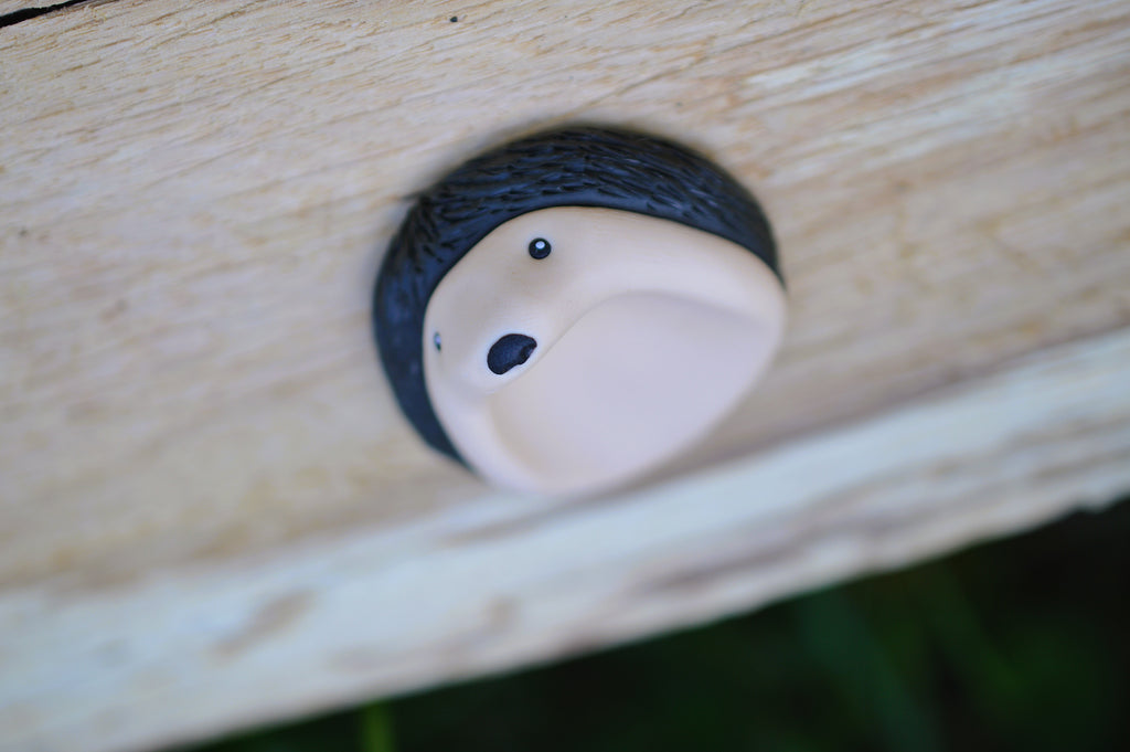 Worry Stone Braunbrustigel