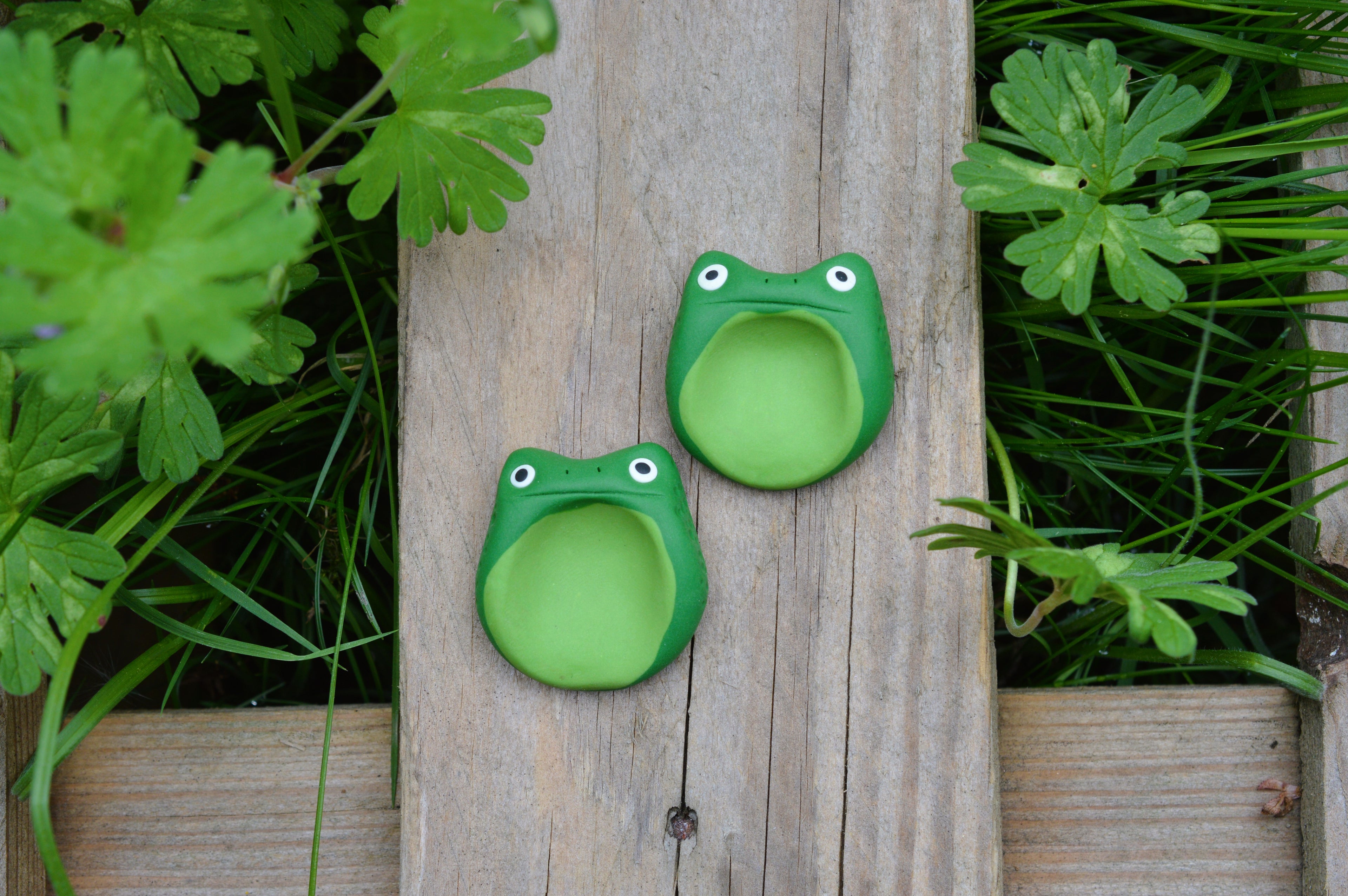Worry Stone Grasfrosch