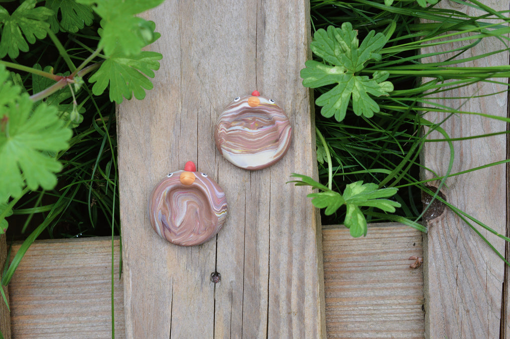 Worry Stone Haushuhn