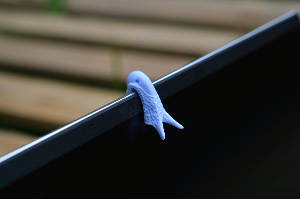 Laptop Slug hellblau