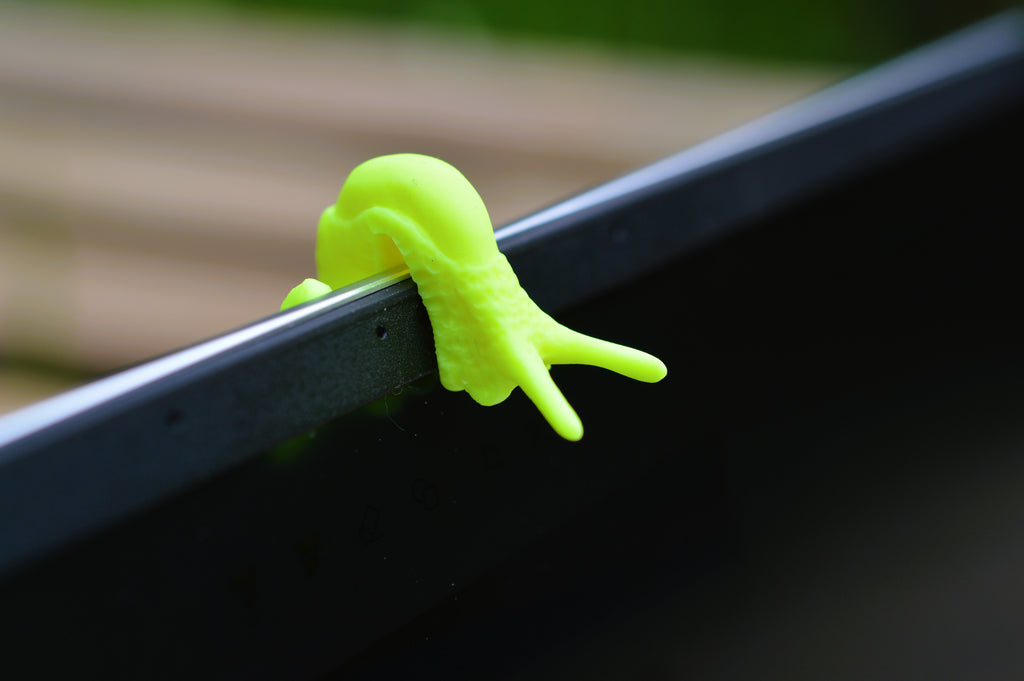 Laptop Slug neon gelb