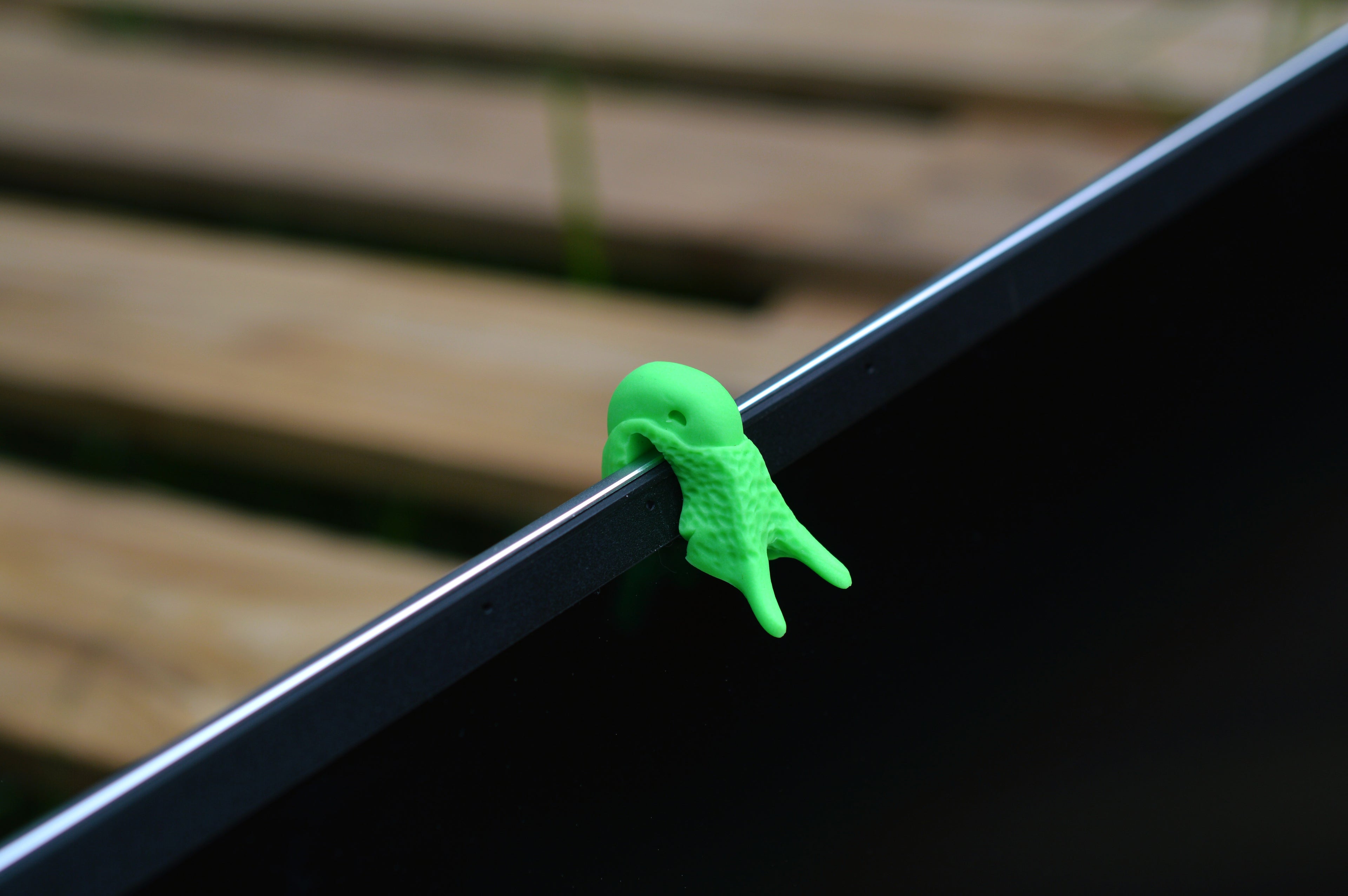 Laptop Slug neon grün