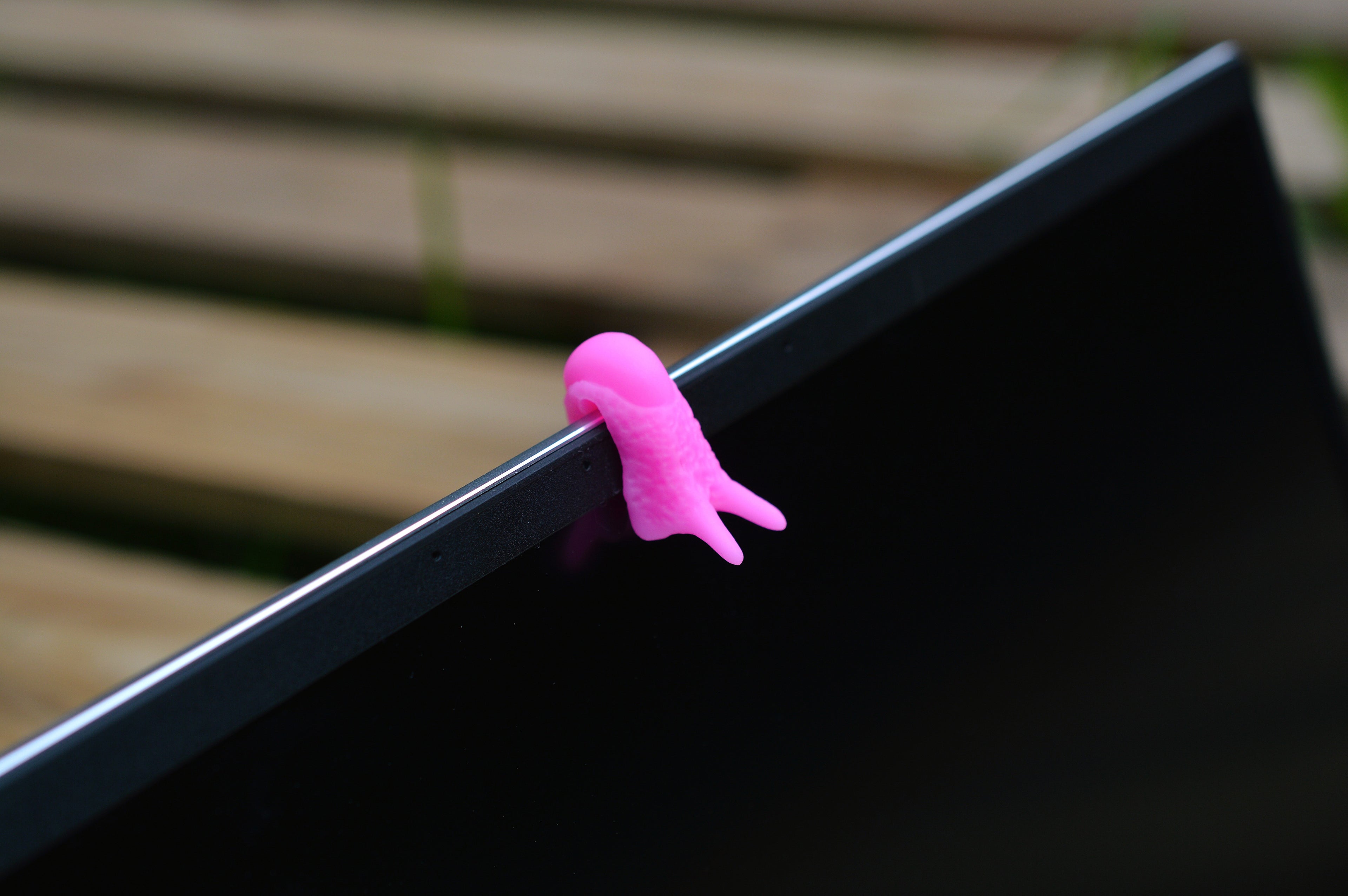 Laptop Slug pink shiny