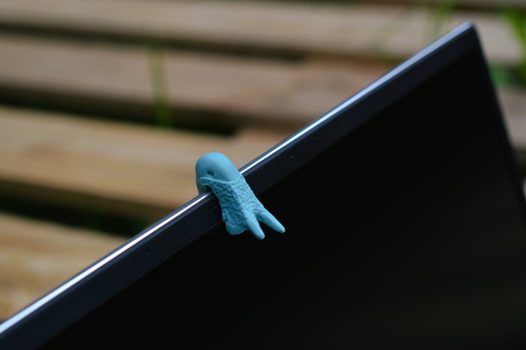 Laptop Slug türkis blau