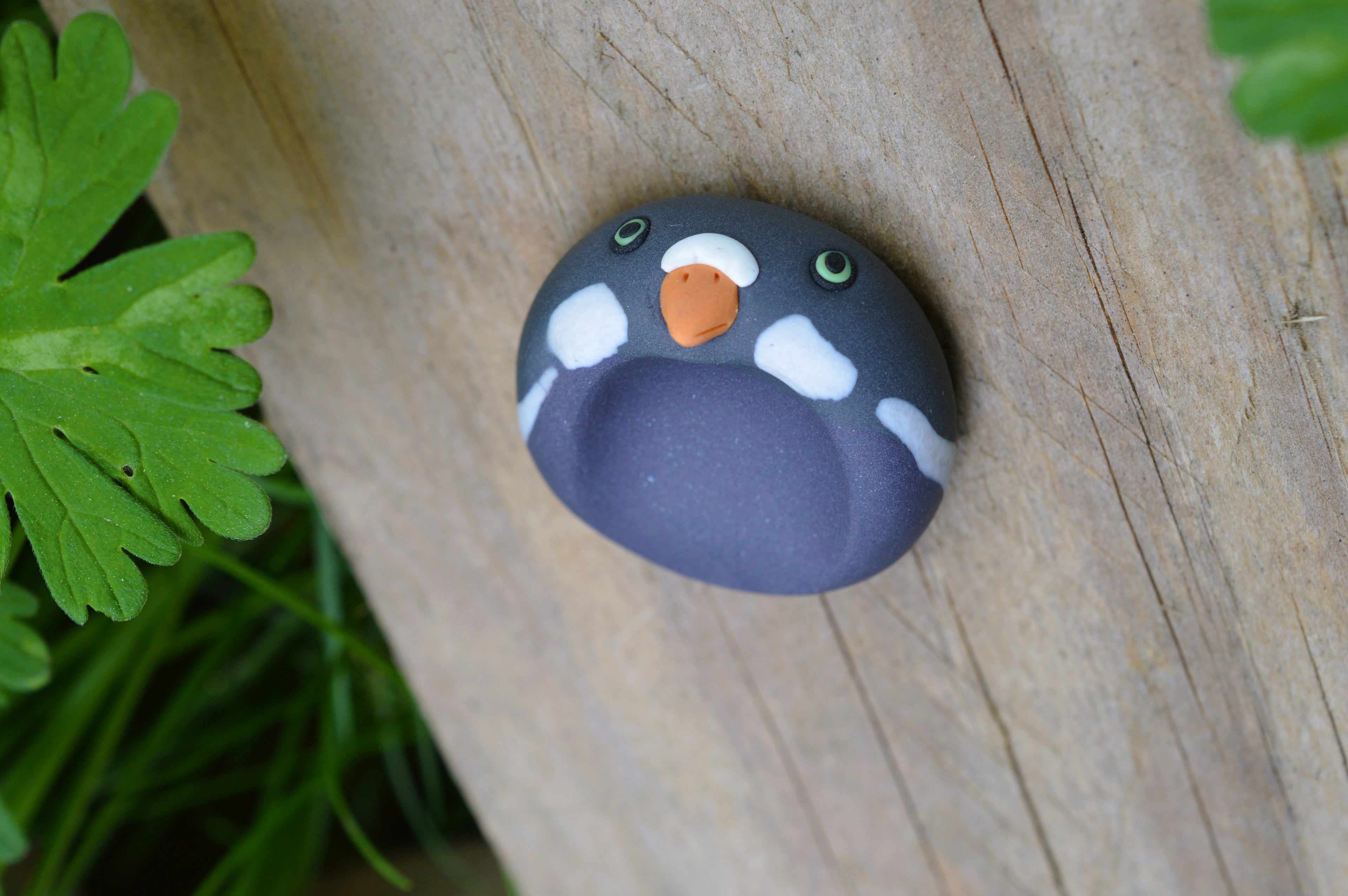 Worry Stone Ringeltaube